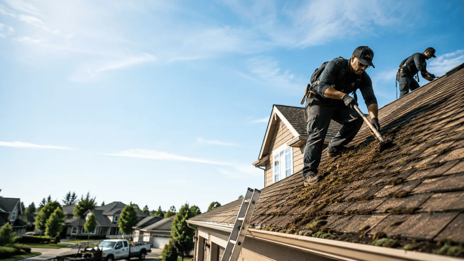 Roof Moss Removal in Fremont, OH near me